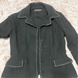 Dolce & Gabbana blazer dusty blue